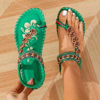 Victoria | Bequeme orthopädische Damensandalen - Grün