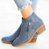 Sabella | Bequeme Stiefelchen - Blau