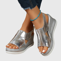 Veronica | Orthopädische Sandale für Damen - Silber