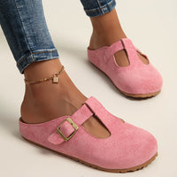 Helane – Bequeme Hausschuh Aus Wildleder - Rosa