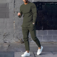 Adelard - Herren-Set mit Pullover und Hose - Grün