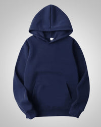 Aiden | Herren Lässiger Oversized Pullover mit Kapuze - Marineblau