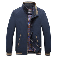 Herren Langarmjacke mit Taschen - Blau