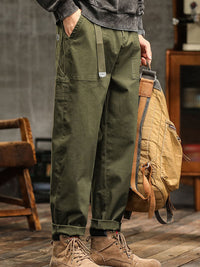 Otto | Utility-Hose im Vintage-Stil - Armygrün