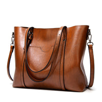 Sophia | Damen Raffinierte Eleganz Leder Tote Bag – Elegante Leder Tote Tasche - Braun