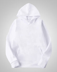 Aiden | Herren Lässiger Oversized Pullover mit Kapuze - Weiß