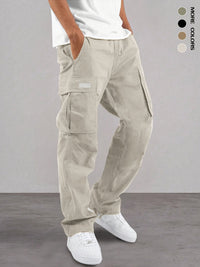 Lorencio™ Premium Mehrtaschen-Cargohose - Aprikose