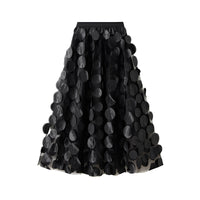 Salome - Eleganter und modischer Rock - Schwarz
