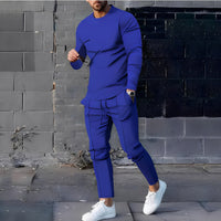 Adelard - Herren-Set mit Pullover und Hose - Blau