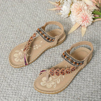 Victoria | Bequeme orthopädische Damensandalen - Aprikose