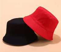 Wendbarer Bucket Hat für den Sommer mit zwei Styles in einem - Rot