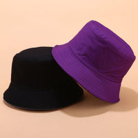 Wendbarer Bucket Hat für den Sommer mit zwei Styles in einem - Lila