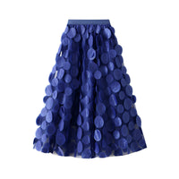 Salome - Eleganter und modischer Rock - Blau