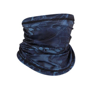 Biwakschal | Warm und vielseitig kombinierbar für den Winter - Camo-Schwarz