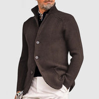 Marc | Elegante Strickjacke - Braun