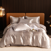 Bettwäsche Satin Luxus Blumenmuster Set - Erfolgreiche Jahre