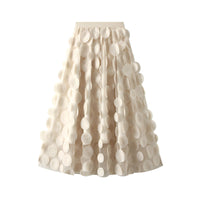 Salome - Eleganter und modischer Rock - Beige
