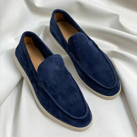 Premium Wildleder-Loafer für Herren (1+1 GRATIS) - Marineblau