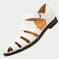 Jort | Premium Herren Sandalen - Weiß
