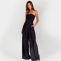 Salina – Langer Overall - Schwarz