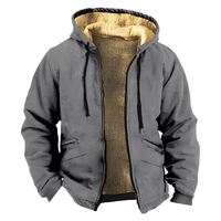 Mervin - Farbige und kuschelige Hoodies für Herren - Grau