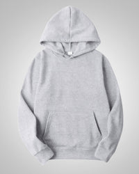 Aiden | Herren Lässiger Oversized Pullover mit Kapuze - Hellgrau
