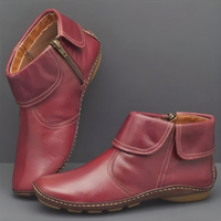 Mia | Elegante Damen Stiefel Stilvoll - Rot