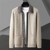 Davin – Vintage-inspirierte Strickjacke für zeitlose Eleganz - Beige
