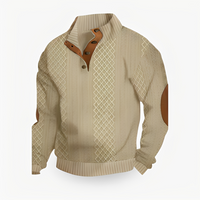 Jonel - Stilvoller und bequemer Herrenpullover - Beige