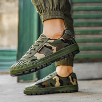 Ranger | Herren Camo-Sneaker Low-Top Taktisch Outdoor - Klassisches-Camo