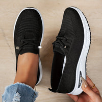 Olympe - Moderner Leichter Sneaker Mit Weicher Sohle - Schwarz