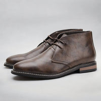 Max | Herren Chukka-Stiefel zeitlos & elegant tragbar - Dunkelbraun