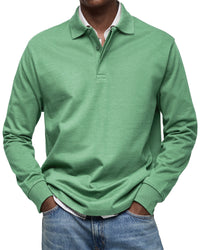 Alex™ - Langärmliges Freizeit-Polo - Grün