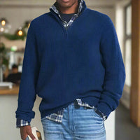 Bryan™ - Exklusiver Pullover für Herren - Dunkelblau