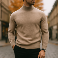 Klara | Eleganter Merinowollpullover für Damen - Camel
