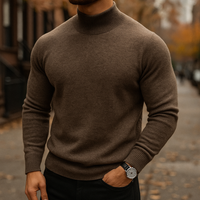 Klara | Eleganter Merinowollpullover für Damen - Braun