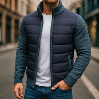 Ronja | Premium Fleecejacke für Herren - Marineblau