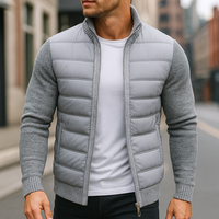 Ronja | Premium Fleecejacke für Herren - Hellgrau