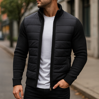 Ronja | Premium Fleecejacke für Herren - Schwarz
