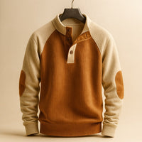 Theresa | Feiner Rippstrick Herren cozy & stylisch - Braun