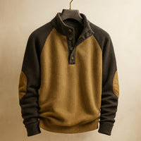 Theresa | Feiner Rippstrick Herren cozy & stylisch - Grün