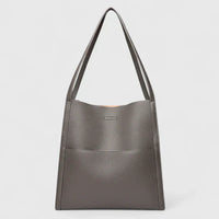 Adelaide | Elegante Schultertasche - Grau