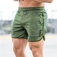 Slim Fit elastische Herren-Badehosen - Grün
