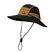 Faltbarer Outdoor-Sonnenhut mit UV-Schutz UPF 50+ - Schwarz
