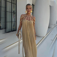 Serena | Boho Sommerkleid - Khaki