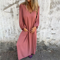 Delilah - Maxikleid - Pink