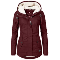 Dalila -  Elegante Winterjacke für Damen - Rot