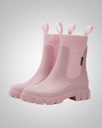 Verena | Damen Sommer Wasserdichte Gummistiefel - Rosa