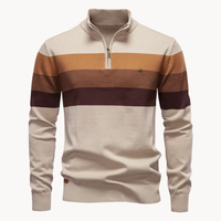Burk Quarter Zip Pullover - Sandstein
