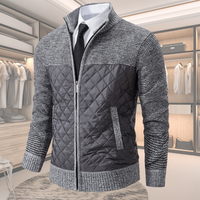 Leandro™ – Elegante Wolljacke für Herren - Hellgrau